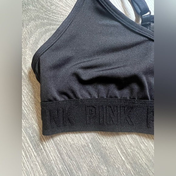 PINK Active Victoria’s Secret Ultimate Lightly Lined Sports Bra w Sheer Panel XS - Picture 5 of 11